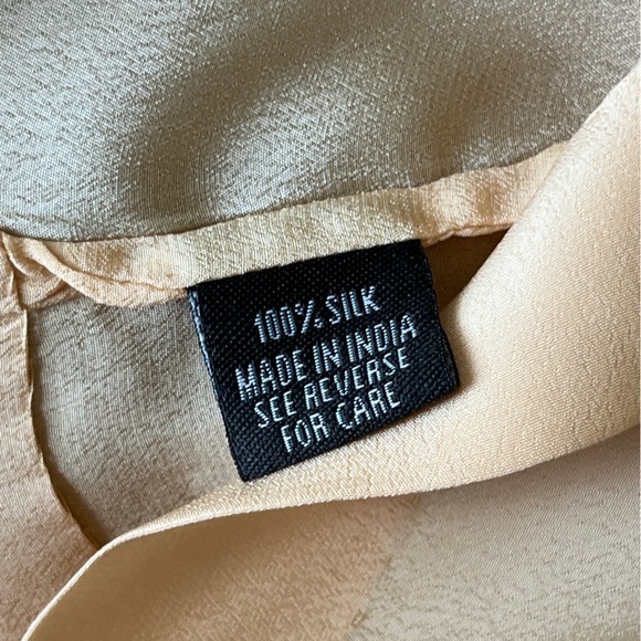 Freeport Beaded Top in Nude Karina Grimaldi sz S - Picture 10 of 14